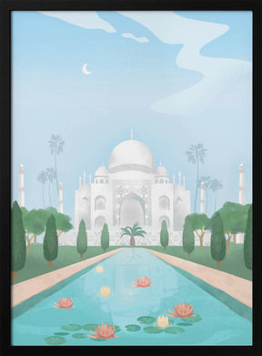 Taj Mahal, India Poster