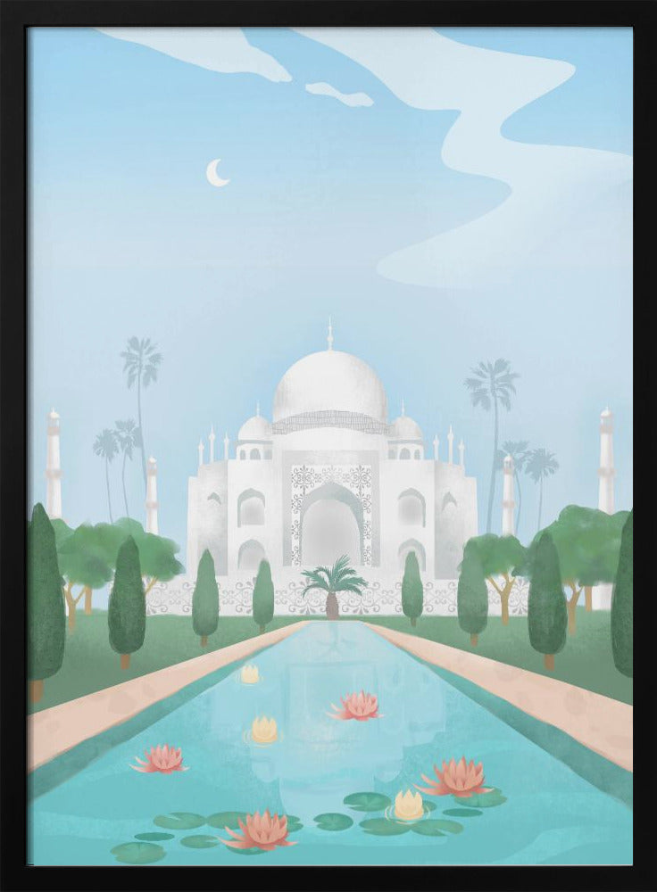 Taj Mahal, India Poster