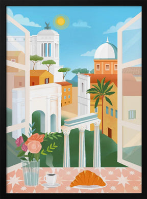 Emily In Rome Poster