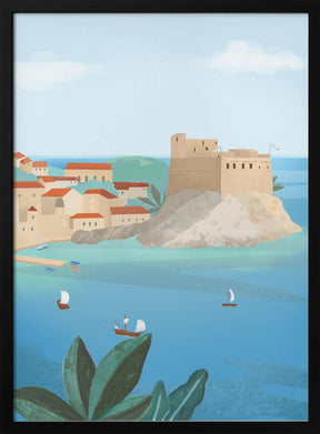 Dubrovnik Fortress Poster