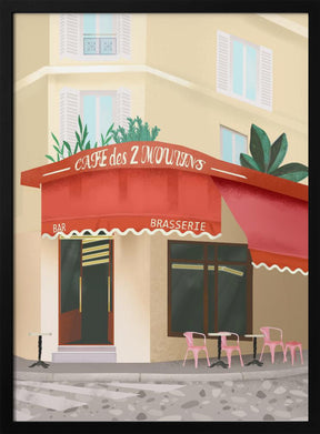 Cafe De Paris Poster