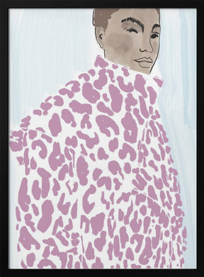 Pink Coat Poster