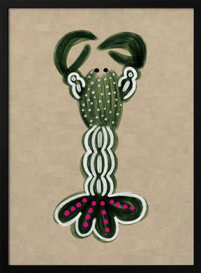 GREEN LOBSTER Poster