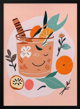 Cinnamon & Orange Cocktail Poster