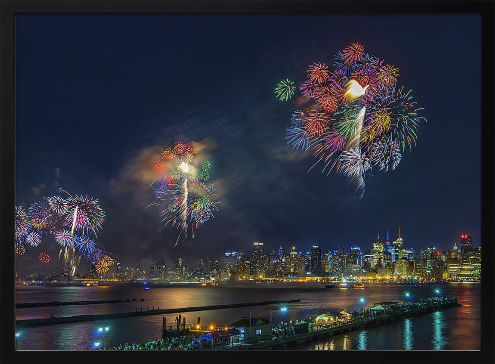 Celebration of Independence Day in NYC Poster