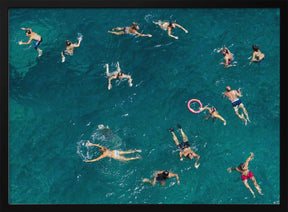 Blue water swim Poster