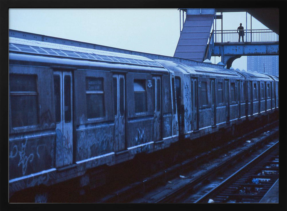 The train (from the series &quot;New York Blues&quot;) Poster