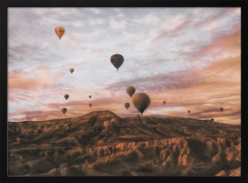 Cappodocia Hot air Balloon Poster