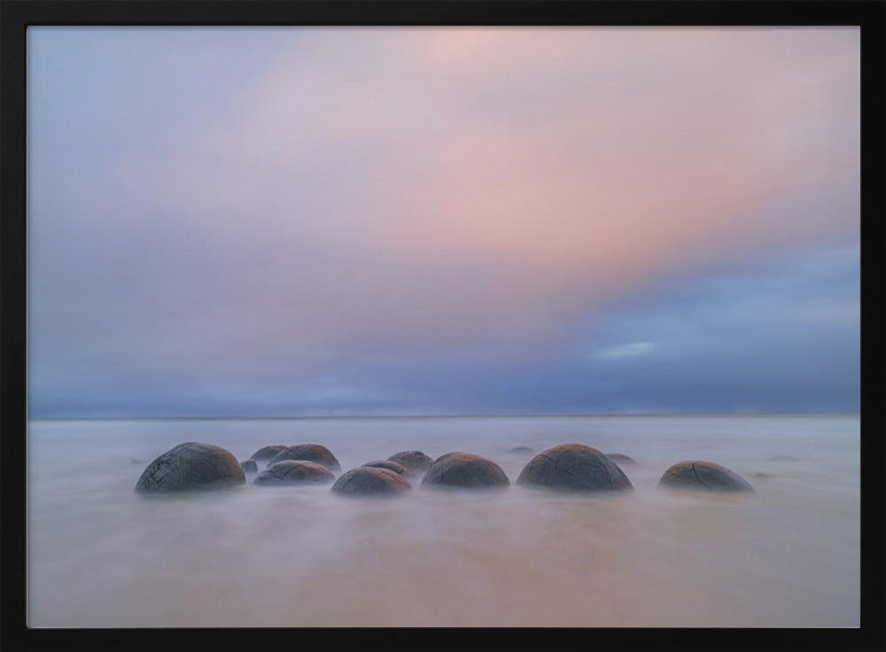 Moeraki Boulders Poster