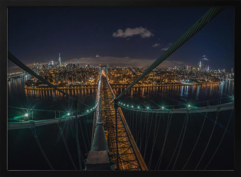 The Williamsburg Bridge Poster