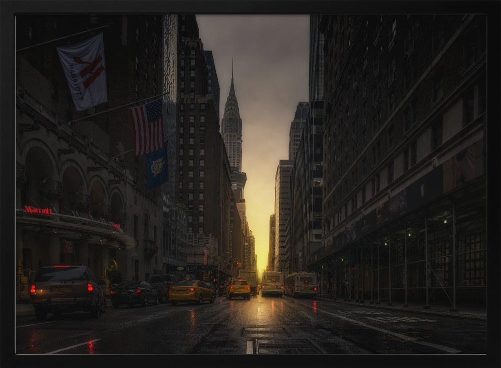 Manhattanhenge Poster