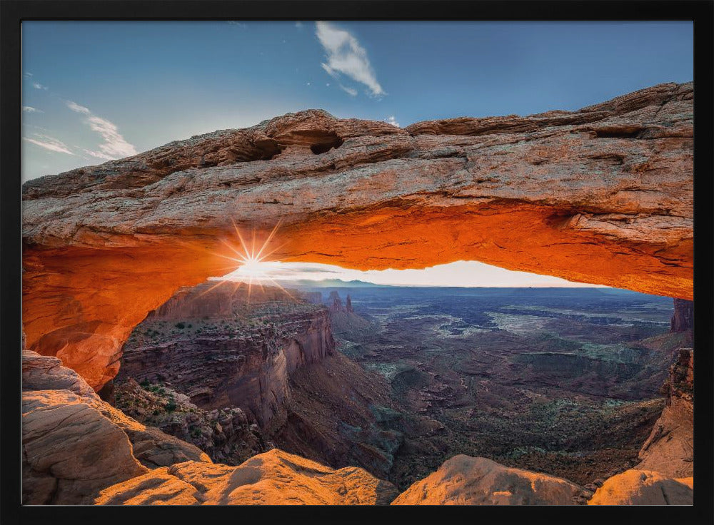 Sunrise at Mesa Arch Poster