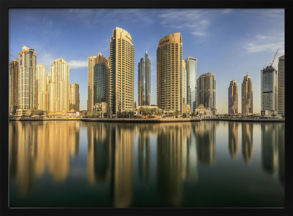 Panoramic Dubai Marina Poster