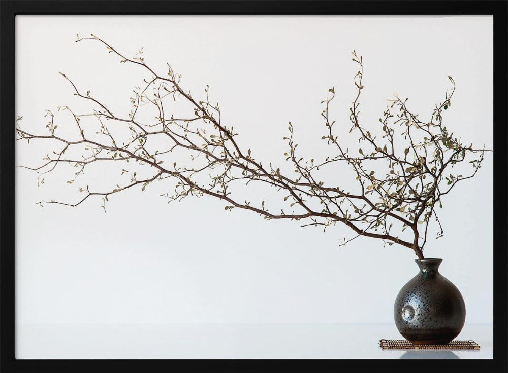 Vase And Branch Poster