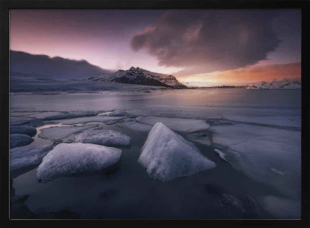 Last Lights on Fjallsarlon Poster