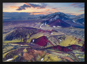 Land of Volcanos Poster