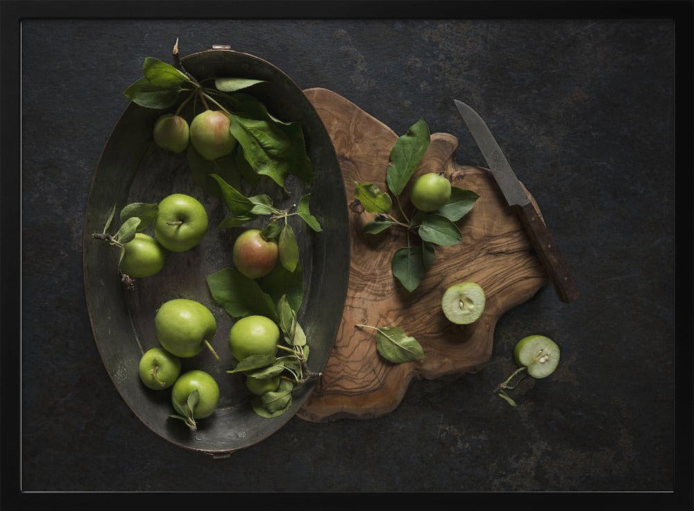 Green apples Poster