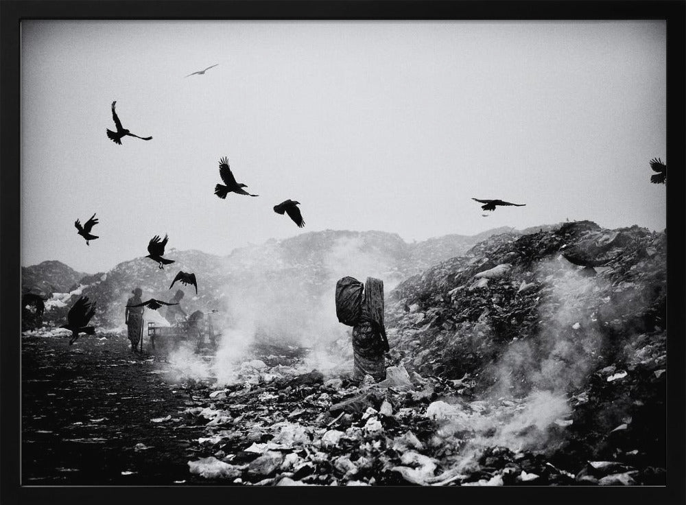 Life on garbage dump yard III Poster