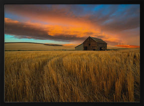 Storm over Palouse Poster