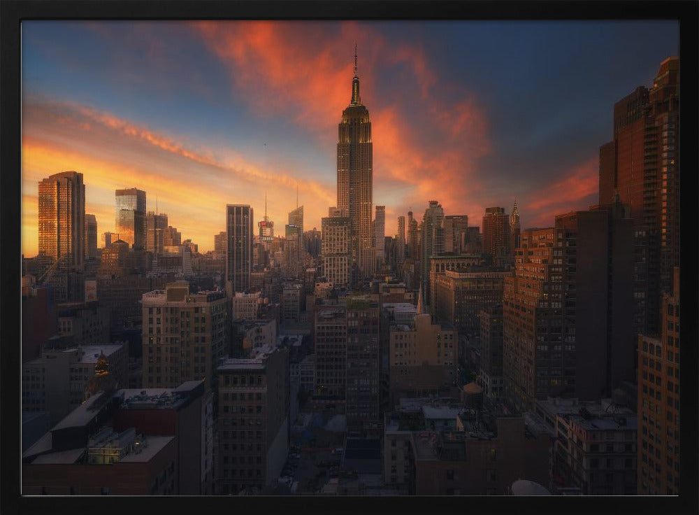 Rooftop, New York Poster