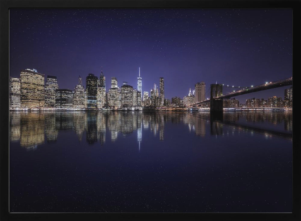 Night over Manhattan Poster