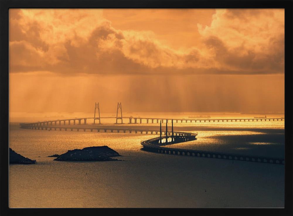 Hong Kong-Zhuhai-Macao Bridge Poster