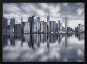 Manhattan Reflection Poster