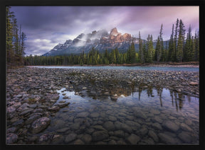 Castle Mountain Poster