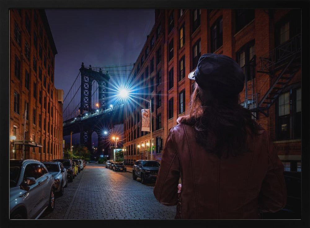 Manhattan bridge Poster