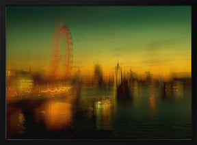 London at Dusk Poster