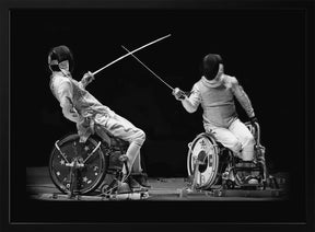 Wheelchair Fencing Poster