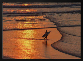 The Sunset Surfer Poster