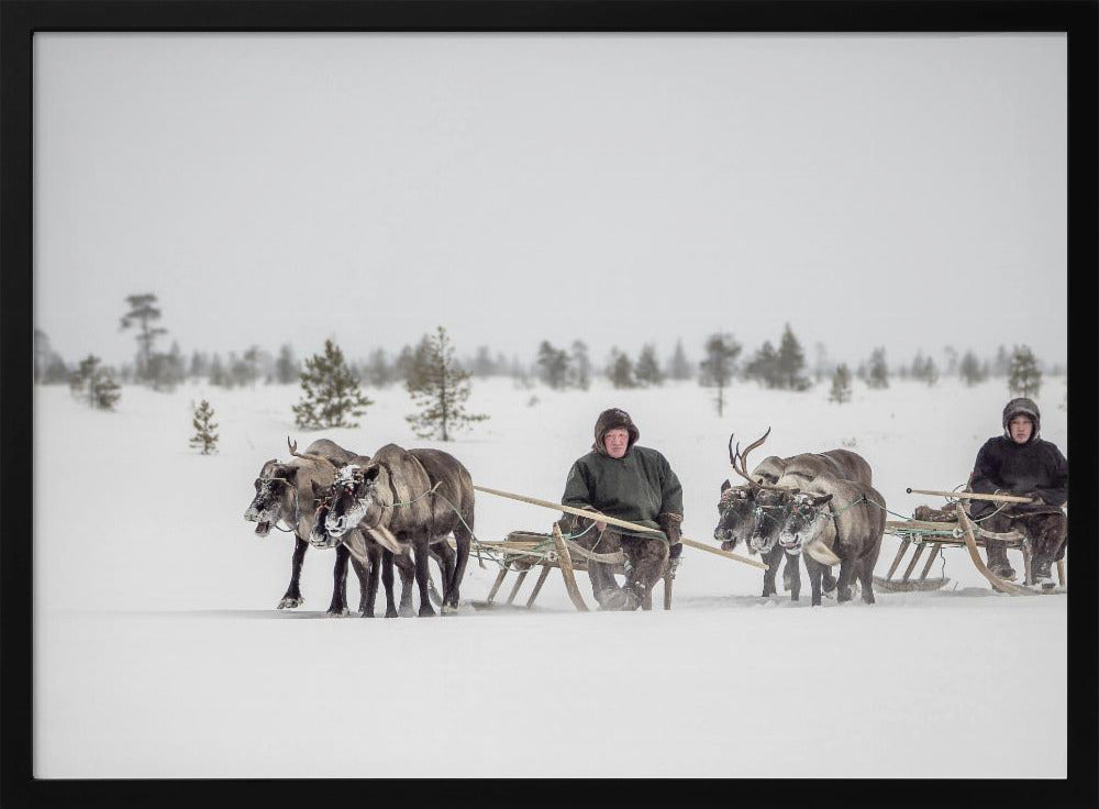 Semjon and Kolya on travel Poster