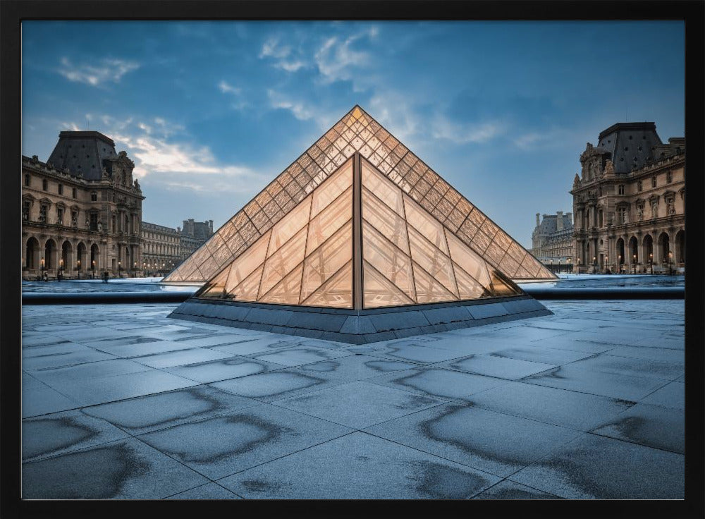 Triangle of light Poster