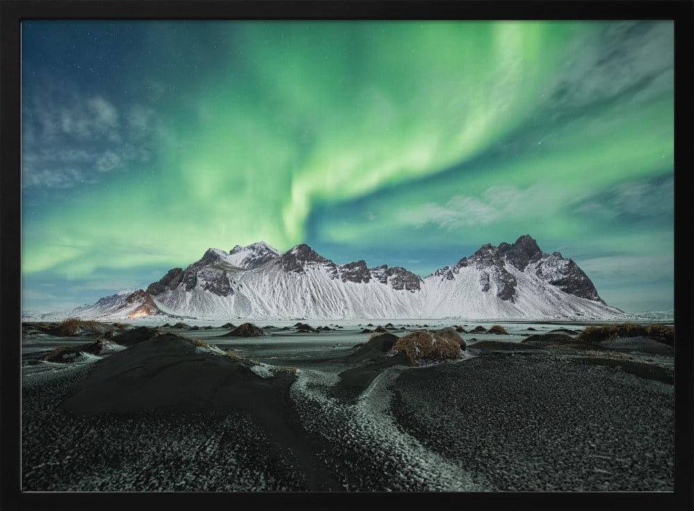 Stokksnes Aurora Poster