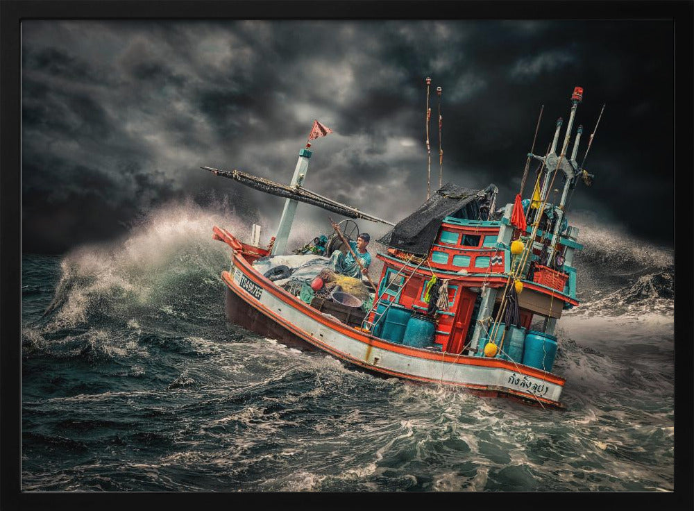 ThaiFishingboat Poster