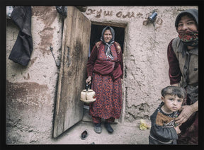 Tajik women / Darachtysurch settlement Poster