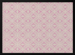 Pastel Symmetrical Pattern Poster