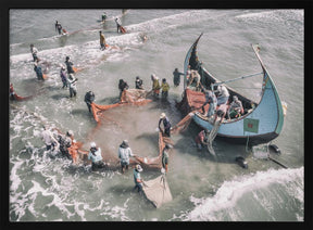 Fishermen on Cox's Bazar Poster