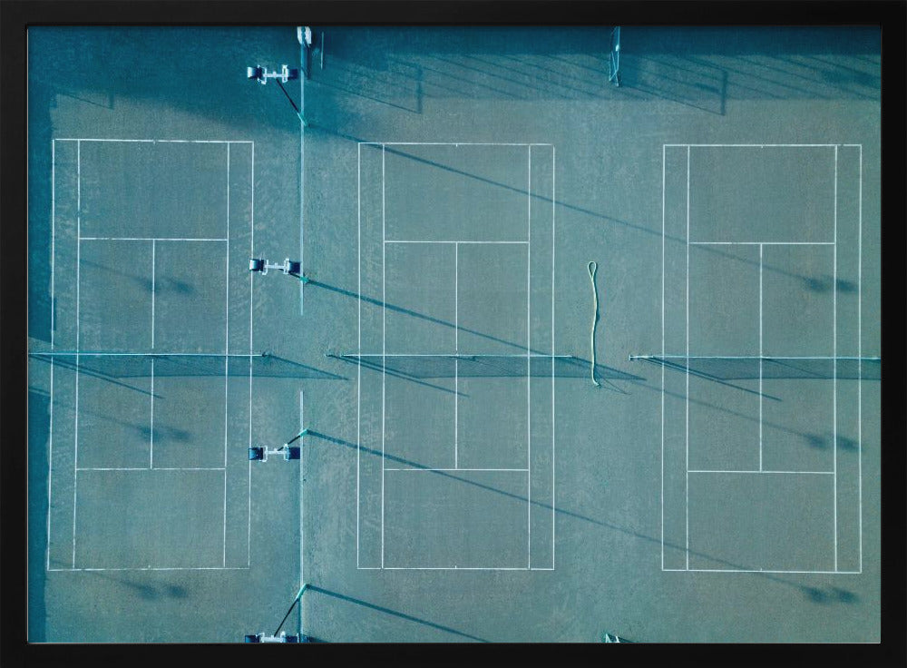 Tennis Court Geen 1 Poster
