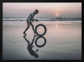 Little Mustaffa plays with infinity Poster