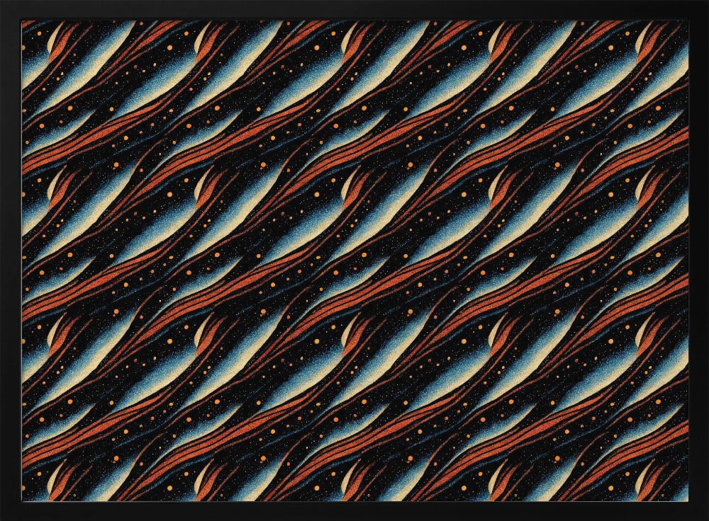 Space Pattern Poster