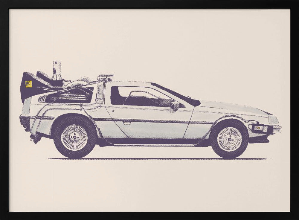 Delorean Poster