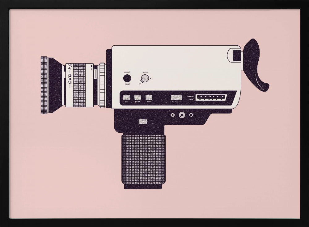 Super 8 Camera Poster