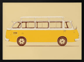 Yellow Van Poster