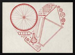 Love Bike Nº2 Poster