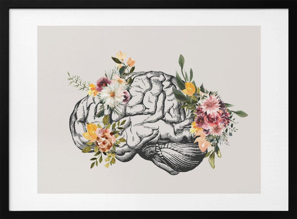 Brain Bloom Poster