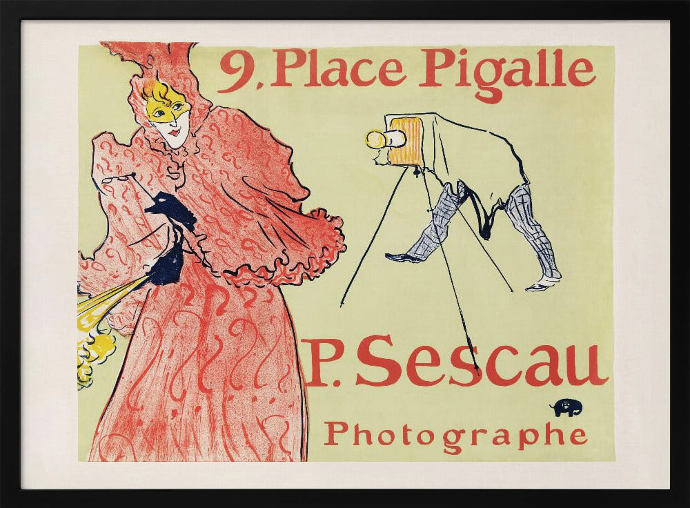 Le Photographe Sescau (1894) Poster