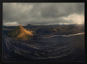 Ancient Volcano Poster