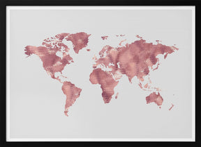 World Map No.2 Poster